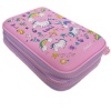 Skylar Hard shell pencil case double zip Unicorn Scented Photo