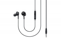 Samsung Black 35mm Earphones Wired Microphone 3 Button Control