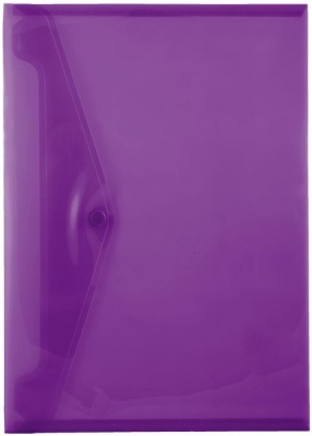 Photo of Butterfly A5 Carry Folders - 160 Micron - Violet - Pack Of 5