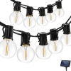 Litehouse Vintage 16 LED Bulb Solar Power String Light - 5m - Pack of 2 Photo