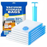 Jack Brown 9 Pack Vacuum Storage Bags Space Saver for Clothes Beddings
