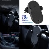 ZMI 10W Wireless Charging Auto-Clamp Alcantara Bracket Mount 36W Charger Photo