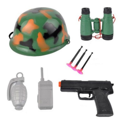 Photo of Olive Tree - Soldier Pretend Role Play Set Toy Accessories