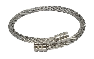 Photo of Fabulae Ladies Steel Rope Bracelet Pip