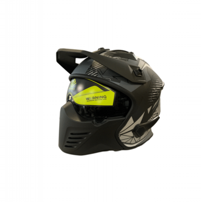 Photo of Faseed Helmets Faseed 726 Black/Grey Helmet