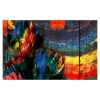 Print with Passion Modern Protea Tablecloth - 1 45m x 2 30m - Mock-Linen Photo