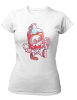 PepperSt Ladies White T-Shirt - Death Man Photo