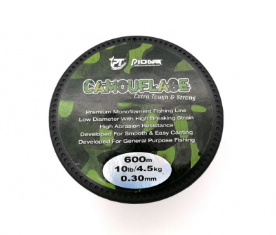 Photo of Pioneer Camouflage 600m Fishing Line - 10Lb/ 4.5Kg