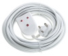 Electricmate 16A 10m Extension Lead - White Photo