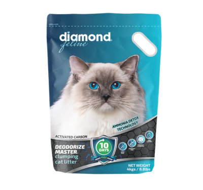 diamond feline Deodorize Cat Litter 4kg