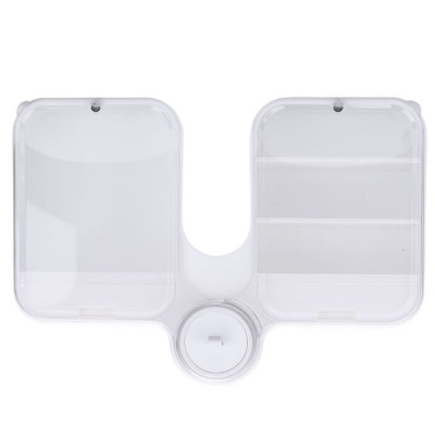 Styleberry Wall Mounted Double Door Cosmetic Storage Organiser White