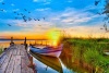 Graffiti Laptop Skin Asian Style Boat Photo