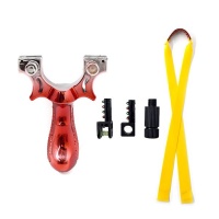 Red Gradient Precision Shooting Resin Slingshot Outdoor Toy