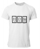 PepperSt Mens White T-Shirt - HOMe Periodic Table Photo