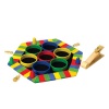 Hape Bamboo Bialo Boardgame Photo