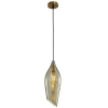 MrUL-Modern Glass Pendants Satin Brass Photo