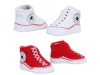 Converse Babies Chuck Taylor All Star Crib Booties - Red/White - 0-6Mnth [Parallel Import] Photo