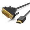 UGreen HDMI M to DVI-D M 3m Cab-BK Photo