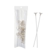 Bulk Pack x 24 Balloon Stick & Cup White Photo