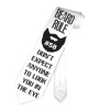 PepperSt Men's Collection - Designer Neck Tie - Beard Rule #58 Photo