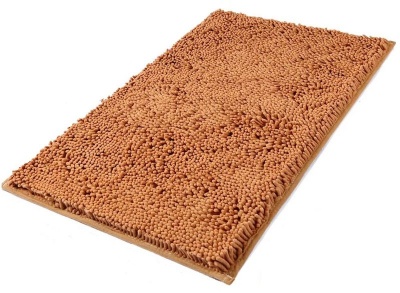 Photo of Wonder Towel Chenille Microfibre Bathroom Bath Mat Quick Dry Honey Caramel