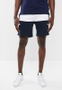 Mens Jack Jones Block Sweat Shorts Sky Captain