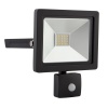 Eurolux LED Floodlight 20W with Sensor Black Photo
