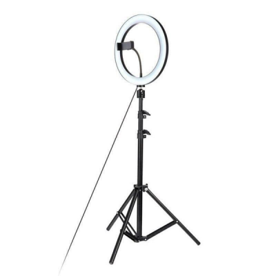 JB LUXX 12 LED Dimmable Ring Light With Stand