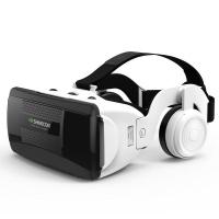 VR Shinecon G06EB Virtual Reality 3D Video Glasses with headphones