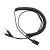 Calltel Quick Disconnect – Dual 3.5mm Jacks Cable Photo