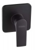 Rainfall Black Square Shower Mixer Photo