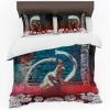 Print with Passion Japanese Dancer Duvet Cover Set Photo