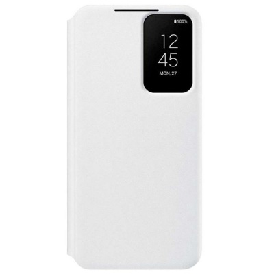 Samsung Original Smart Clear View Case For Galaxy S22 White