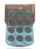 12 Cup Muffin Pan - Silicone - Small Photo