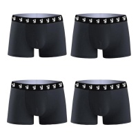 Sir Joe Men Underwear Black 4 Pack