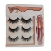 Beauti Blessings Custom 3 Pair Magnetic Eyelashes Eyeliner & Applicator Photo