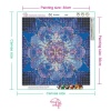 Diamond Painting DIY Kit Round diamonds 30x30cm- Mandalas Photo