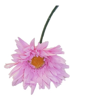 Photo of Seedleme Gerberas stems Pink Artificial Faux Silk Plants by