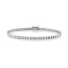 Sterling Silver Tennis Bracelet in 0.06 ct Cubic Zirconia Photo