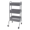 Infinity Homeware Vermont 3-Tier Kitchen Trolley - Grey Photo