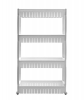 SmartMart Narrow Space 4 Tier Tower Storage Rack Photo