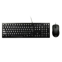 Port Design COMBO Wired Mouse Keybaord Black