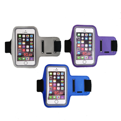 Armband Smartphone Case for Sports Universal Fit 3 Pack GreyBluePurple