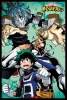 My Hero Academia - Collage Poster with Black Frame Photo