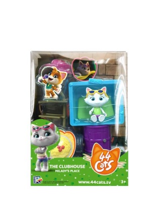 Photo of 44 Cats Deluxe Playset - Milady's Place