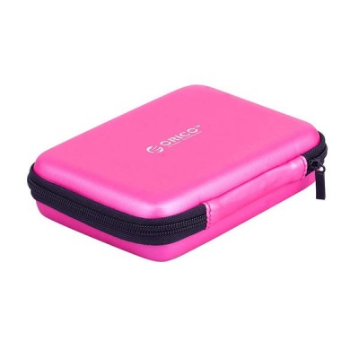Orico 25 Portable Hard Drive Carrying Case Pink