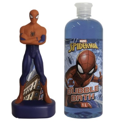 Photo of Spider Man Spiderman 3D Bubble Bath 300ml 1 Litre Bubble Bath
