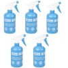 SourceDirect-Pack Of 5 Multi-Purpose Plastic Trigger Spray Bottle - Photo