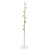 170cm Coat Rack Stand With Eight Hooks Marble Base