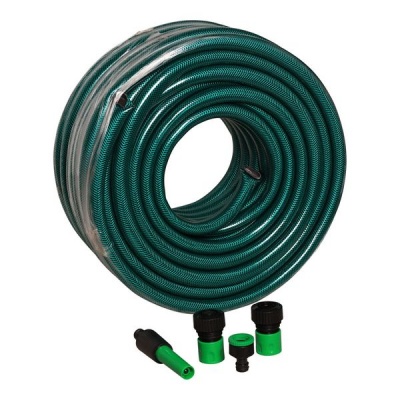 30m Garden Hose Pipe With Fittings